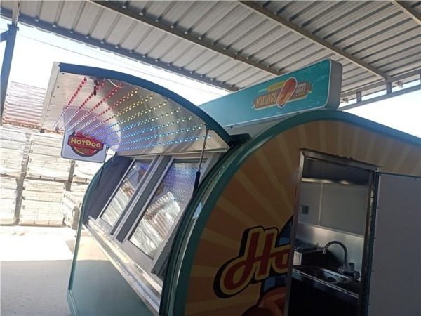 Kiosk  PFC290A HOT DOG , der kultige Food und Verkaufskiosk